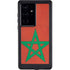 Morocco Flag Distressed Galaxy S24 Ultra Waterproof Case